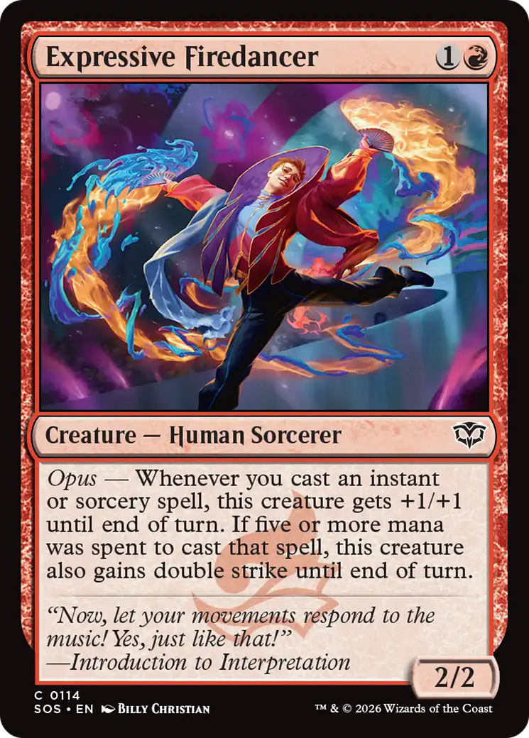 Expressive Firedancer [Secrets of Strixhaven] | I Want That Stuff Brandon