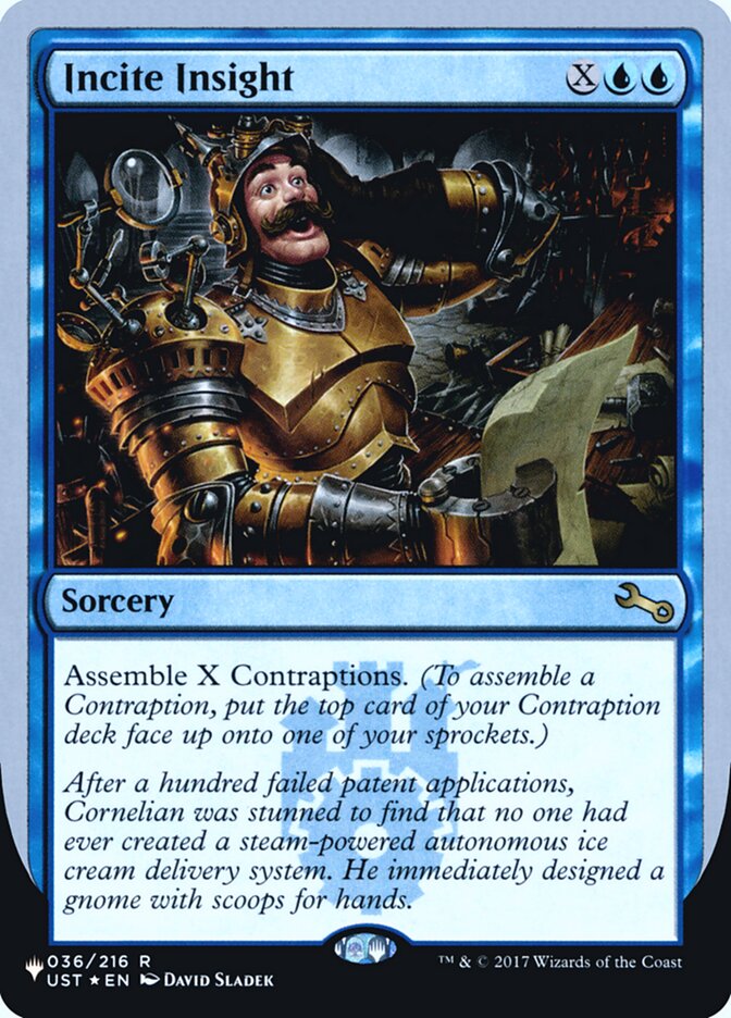 Incite Insight (Unfinity Foil Edition) [The List] | I Want That Stuff Brandon