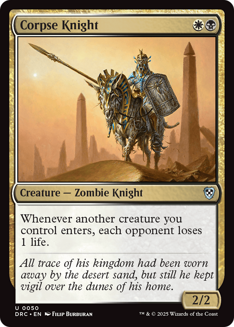 Corpse Knight [Aetherdrift Commander] | I Want That Stuff Brandon