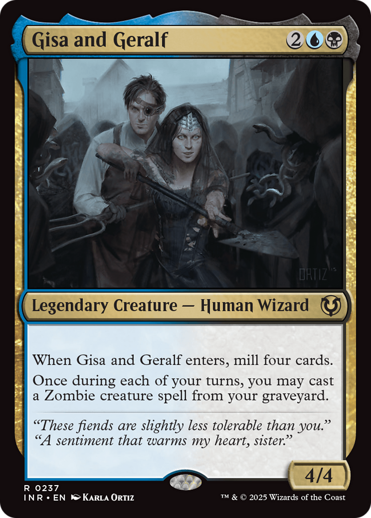 Gisa and Geralf [Innistrad Remastered] | I Want That Stuff Brandon