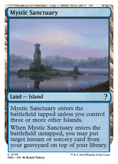 Mystic Sanctuary (White Border) [Mystery Booster 2] | I Want That Stuff Brandon