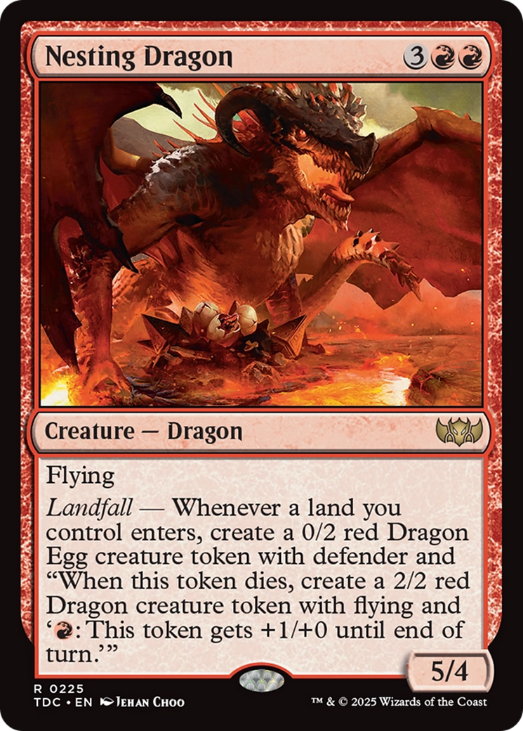 Nesting Dragon [Tarkir: Dragonstorm Commander] | I Want That Stuff Brandon
