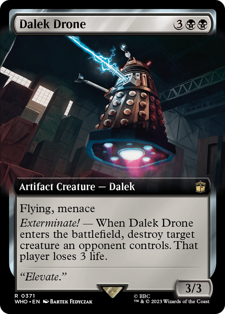 Dalek Drone (Extended Art) [Doctor Who] | I Want That Stuff Brandon