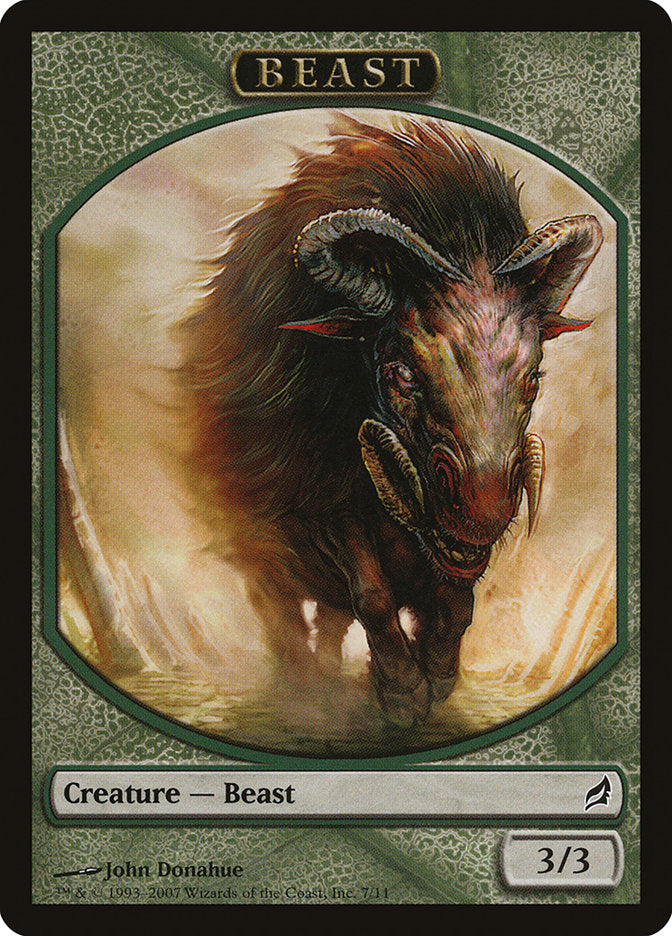 Beast Token [Lorwyn Tokens] | I Want That Stuff Brandon