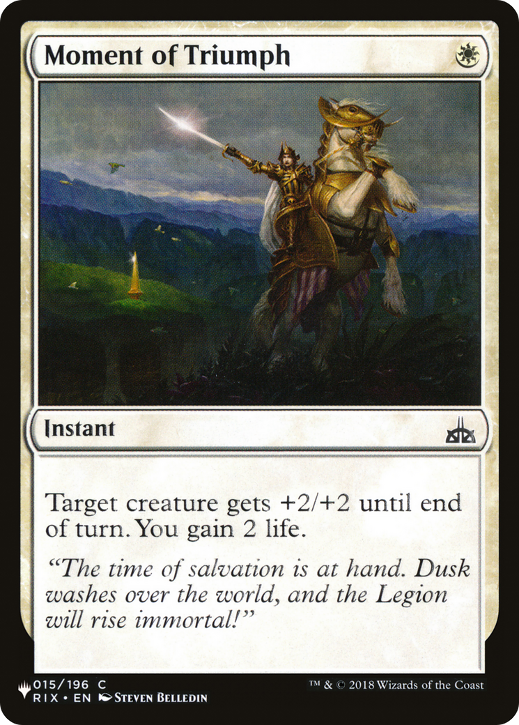 Moment of Triumph [The List] | I Want That Stuff Brandon