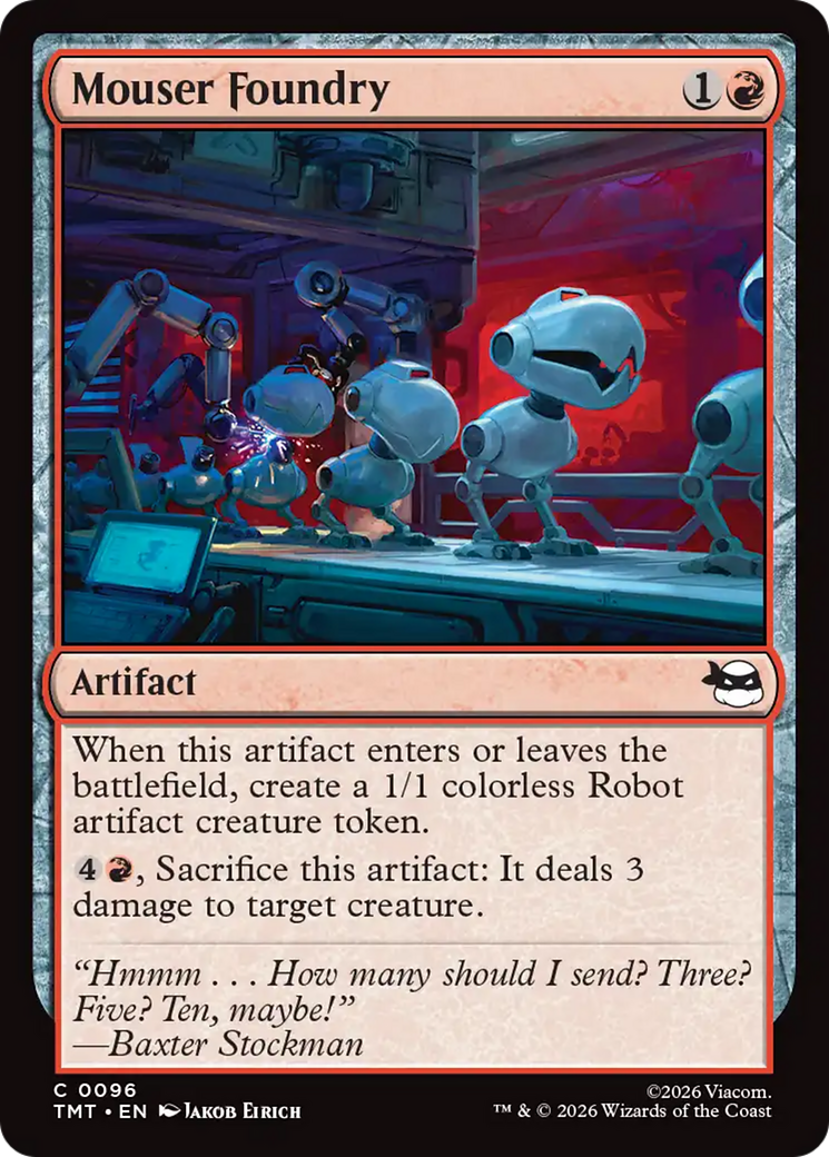 Mouser Foundry [Teenage Mutant Ninja Turtles] | I Want That Stuff Brandon