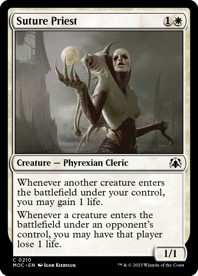 Suture Priest [March of the Machine Commander] | I Want That Stuff Brandon