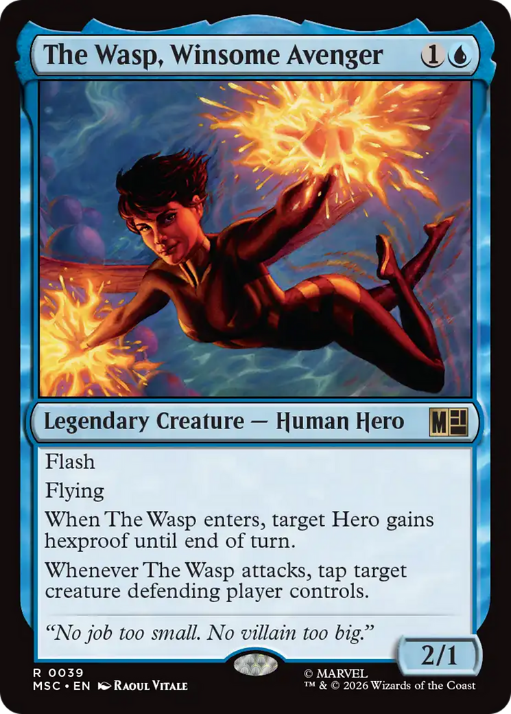 The Wasp, Winsome Avenger [Marvel Super Heroes Commander] | I Want That Stuff Brandon
