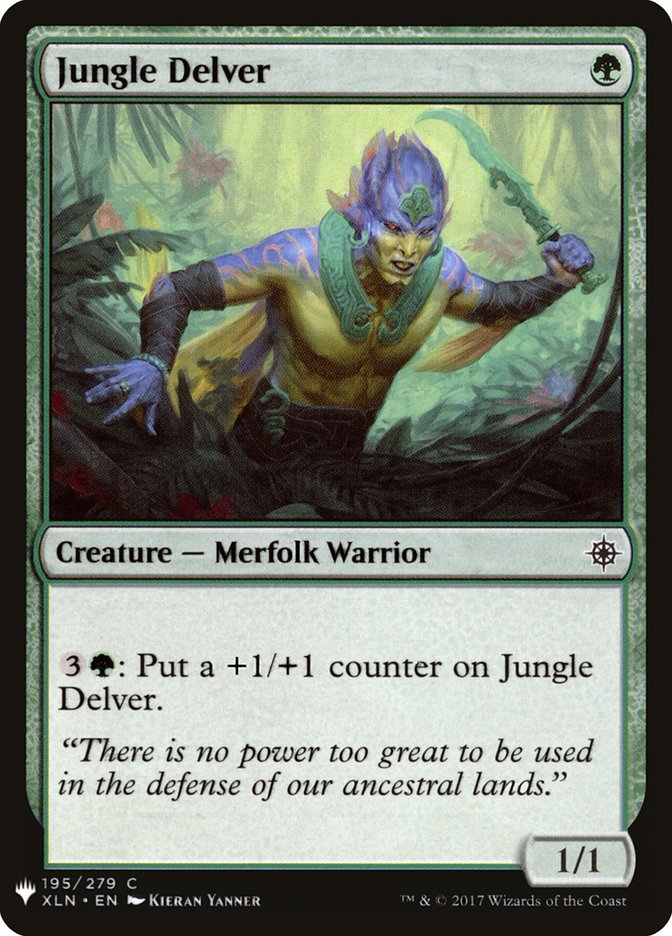 Jungle Delver [Mystery Booster] | I Want That Stuff Brandon