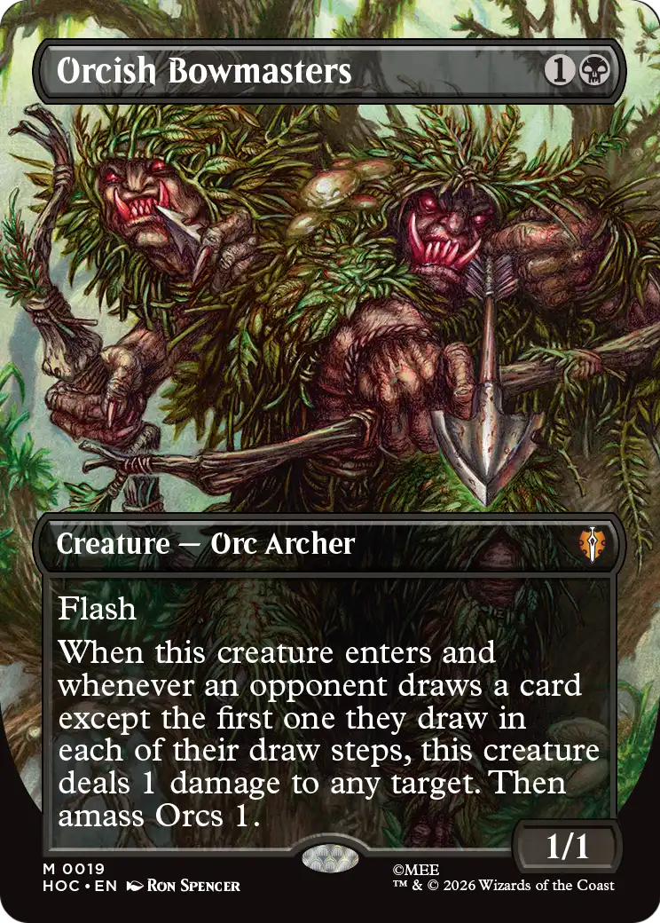 Orcish Bowmasters (Borderless) [The Hobbit: Eternal-Legal] | I Want That Stuff Brandon