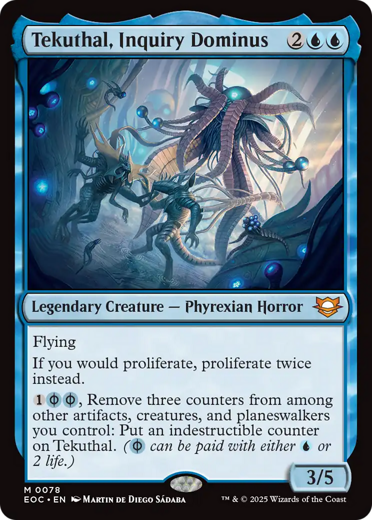 Tekuthal, Inquiry Dominus [Edge of Eternities Commander] | I Want That Stuff Brandon