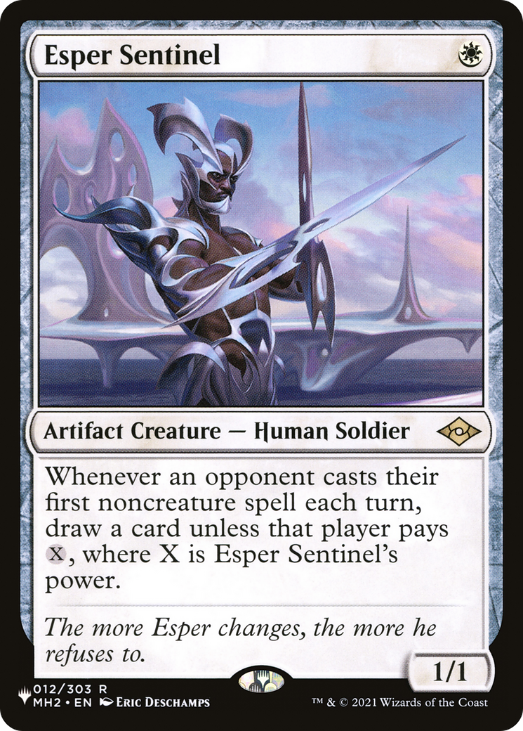 Esper Sentinel [The List] | I Want That Stuff Brandon