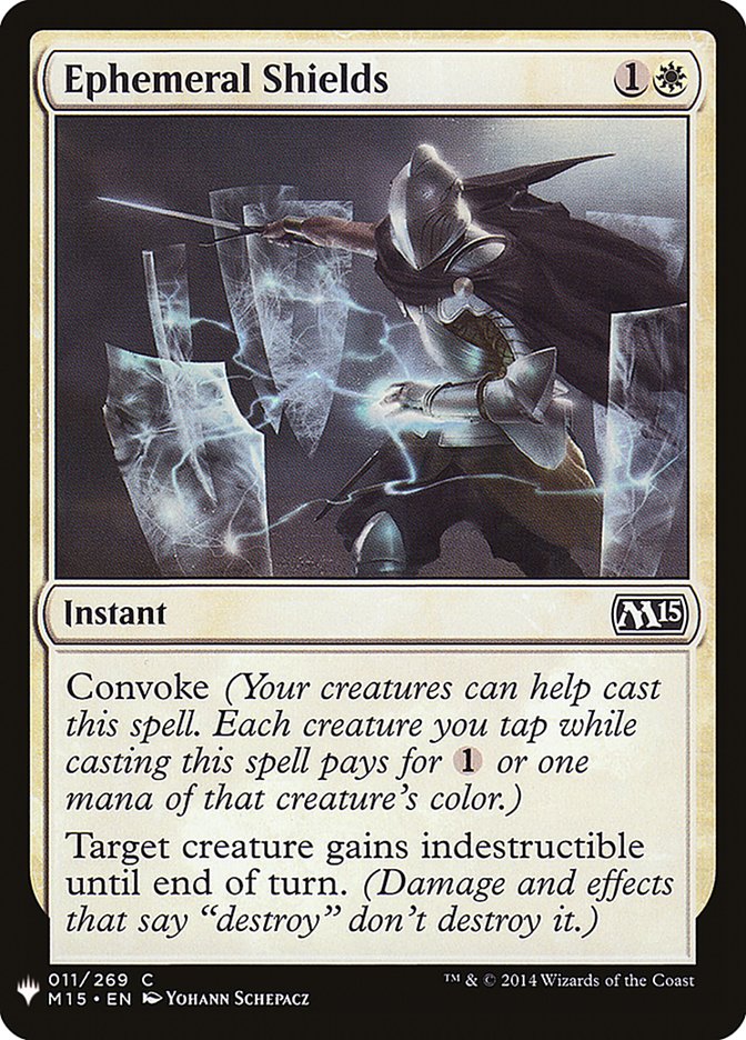 Ephemeral Shields [Mystery Booster] | I Want That Stuff Brandon