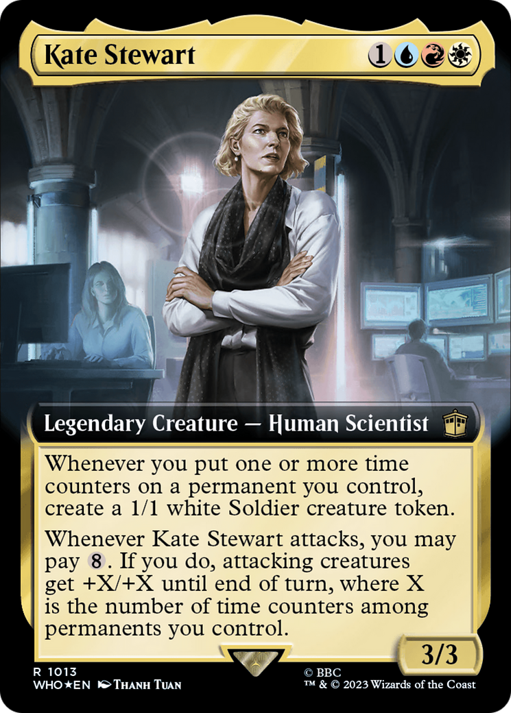 Kate Stewart (Extended Art) (Surge Foil) [Doctor Who] | I Want That Stuff Brandon