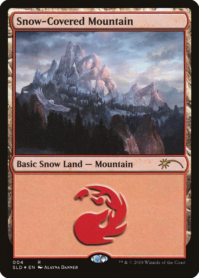 Snow-Covered Mountain (004) [Secret Lair Drop Series] | I Want That Stuff Brandon