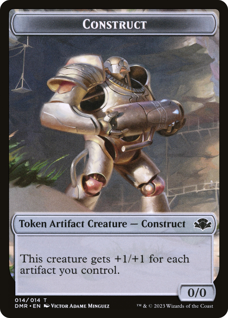 Construct Token [Dominaria Remastered Tokens] | I Want That Stuff Brandon