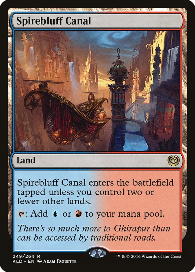 Spirebluff Canal [Kaladesh] | I Want That Stuff Brandon