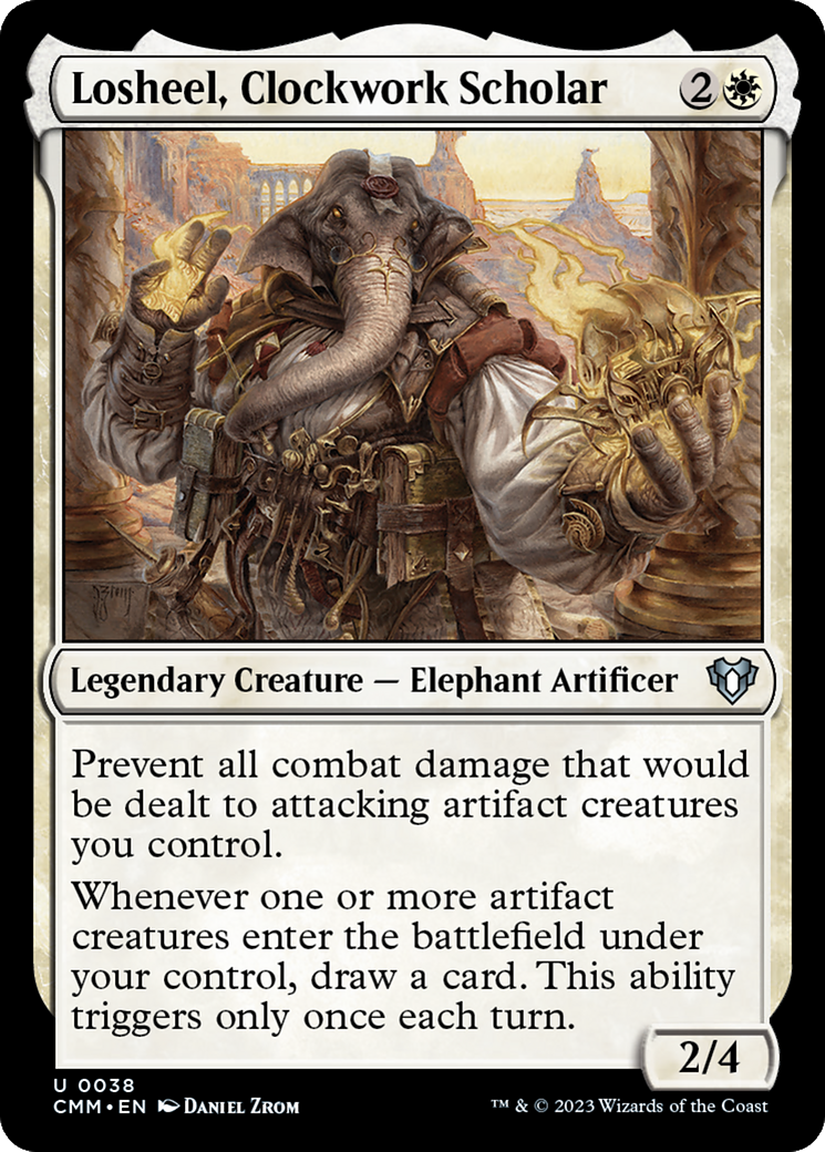 Losheel, Clockwork Scholar [Commander Masters] | I Want That Stuff Brandon