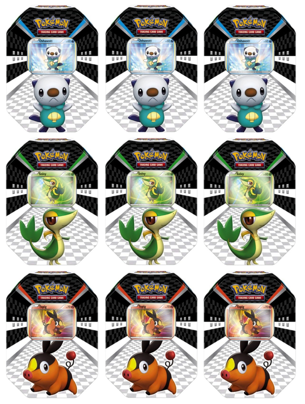 Black & White - Sneak-Peek Tin Display | I Want That Stuff Brandon