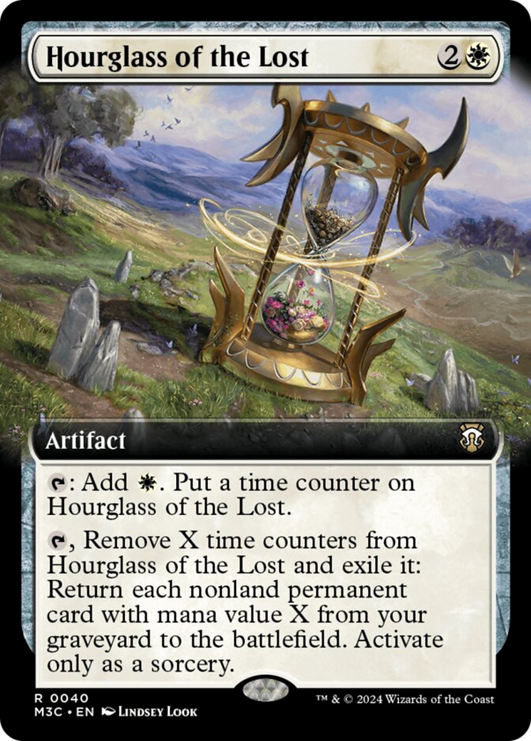 Hourglass of the Lost (Extended Art) [Modern Horizons 3 Commander] | I Want That Stuff Brandon