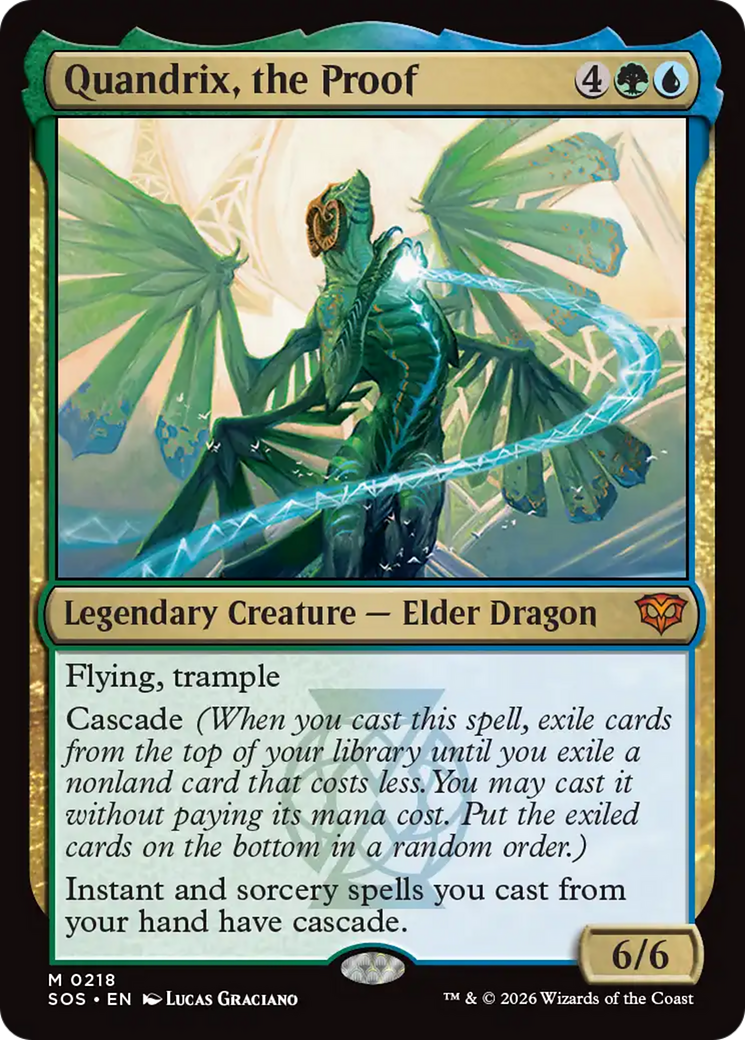 Quandrix, the Proof [Secrets of Strixhaven] | I Want That Stuff Brandon
