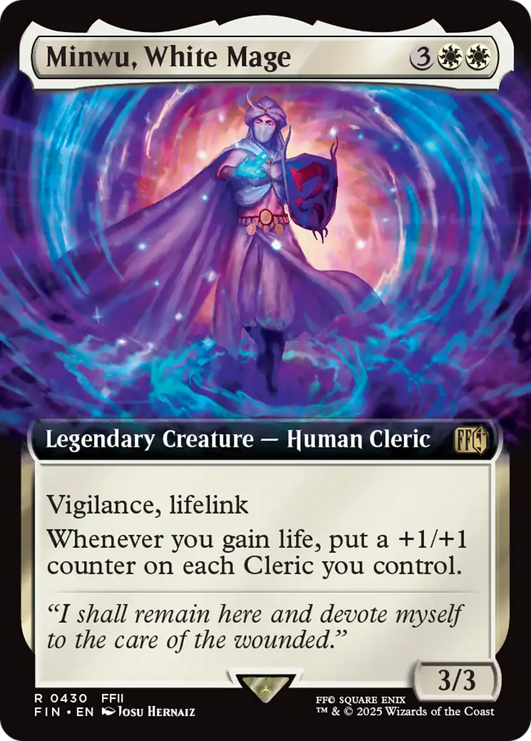 Minwu, White Mage (Extended Art) [FINAL FANTASY] | I Want That Stuff Brandon