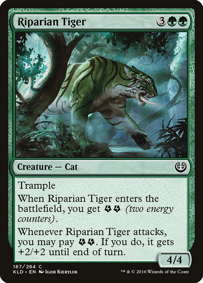 Riparian Tiger [Kaladesh] | I Want That Stuff Brandon