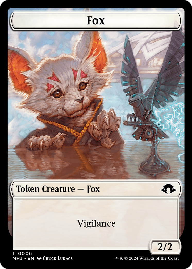 Servo // Fox Double-Sided Token [Modern Horizons 3 Tokens] | I Want That Stuff Brandon