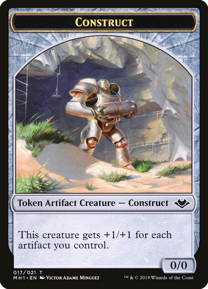 Soldier (004) // Construct (017) Double-Sided Token [Modern Horizons Tokens] | I Want That Stuff Brandon