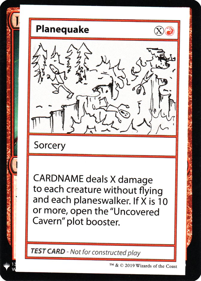 Planequake [Mystery Booster Playtest Cards] | I Want That Stuff Brandon
