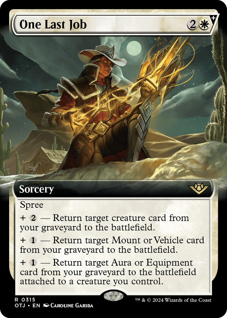 One Last Job (Extended Art) [Outlaws of Thunder Junction] | I Want That Stuff Brandon