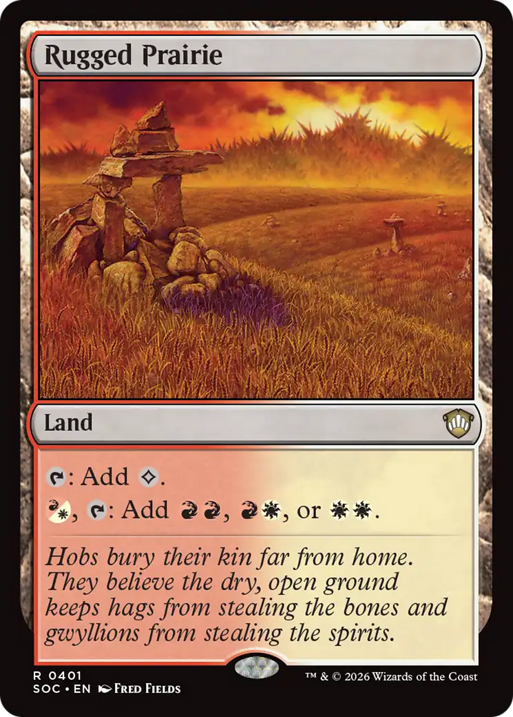 Rugged Prairie [Secrets of Strixhaven Commander] | I Want That Stuff Brandon