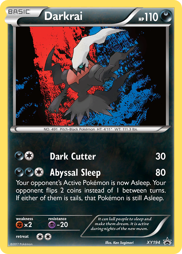 Darkrai (XY194) [XY: Black Star Promos] | I Want That Stuff Brandon