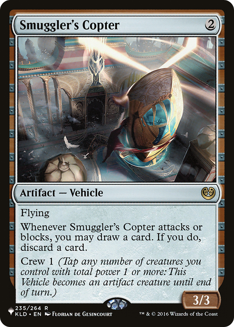 Smuggler's Copter [The List Reprints] | I Want That Stuff Brandon