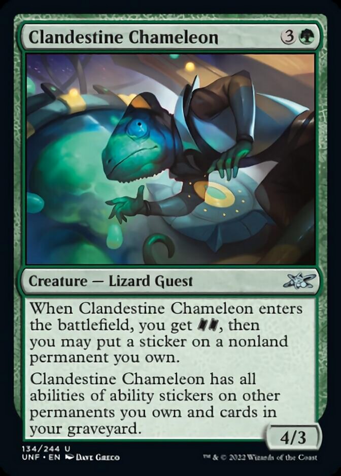 Clandestine Chameleon [Unfinity] | I Want That Stuff Brandon