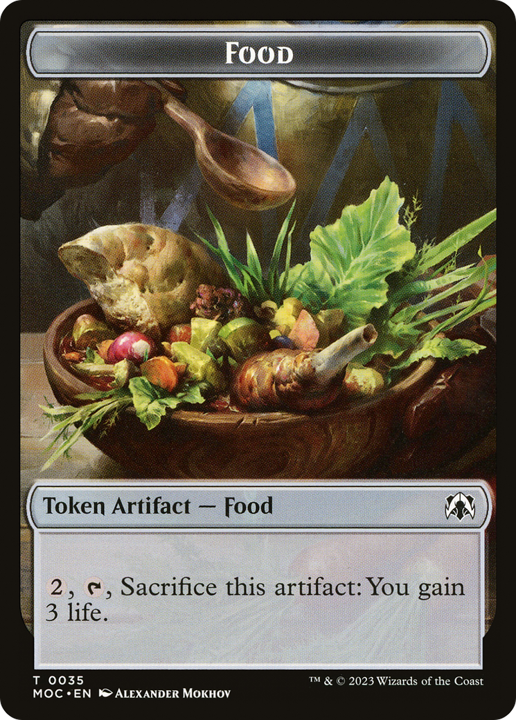 Food Token [March of the Machine] | I Want That Stuff Brandon