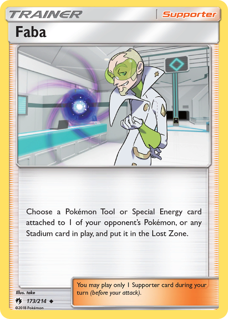 Faba (173/214) [Sun & Moon: Lost Thunder] | I Want That Stuff Brandon