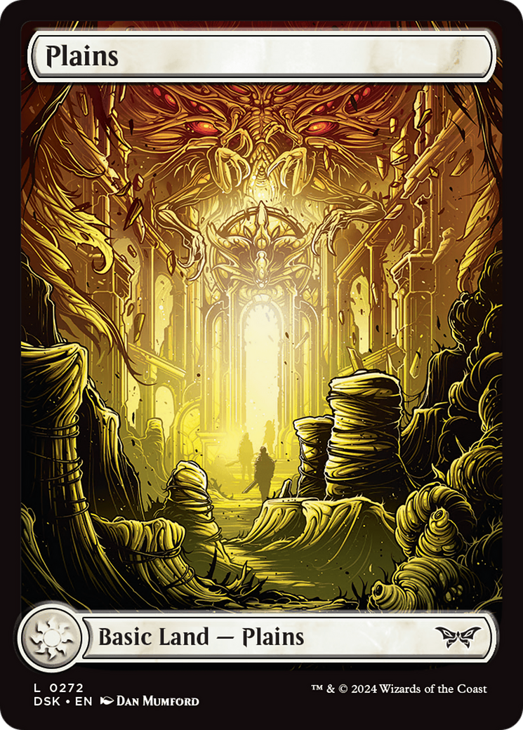 Plains (272) - Full Art [Duskmourn: House of Horror] | I Want That Stuff Brandon