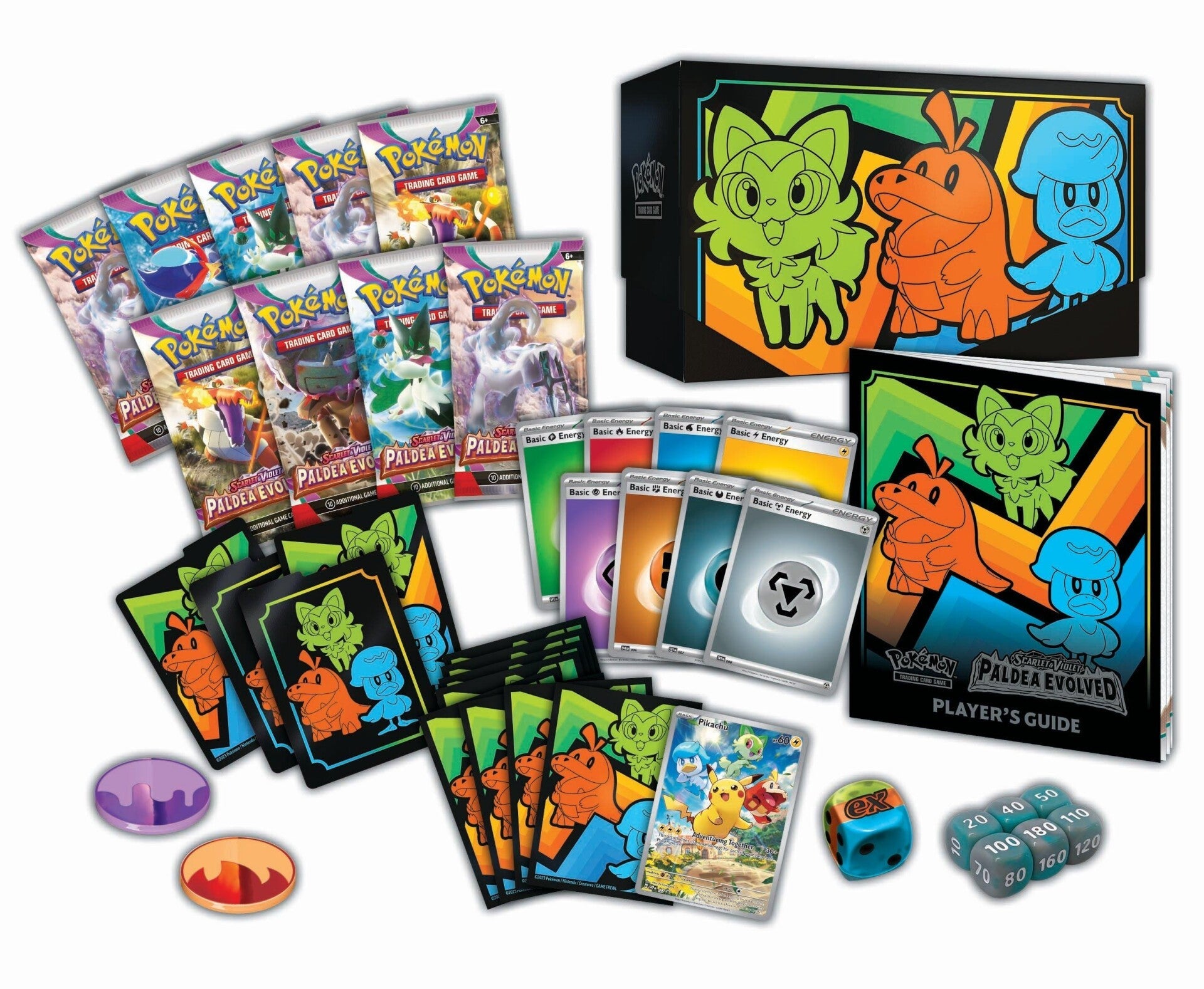 Scarlet & Violet: Paldea Evolved - Elite Trainer Box | I Want That Stuff Brandon