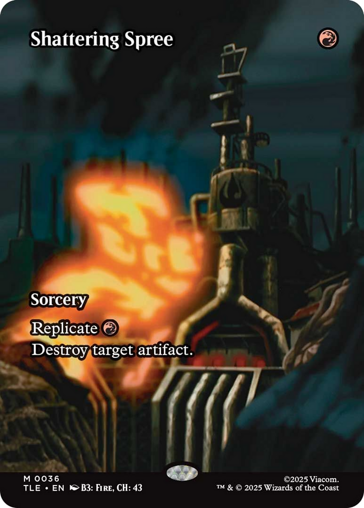 Shattering Spree (Borderless) [Avatar: The Last Airbender: Eternal-Legal] | I Want That Stuff Brandon