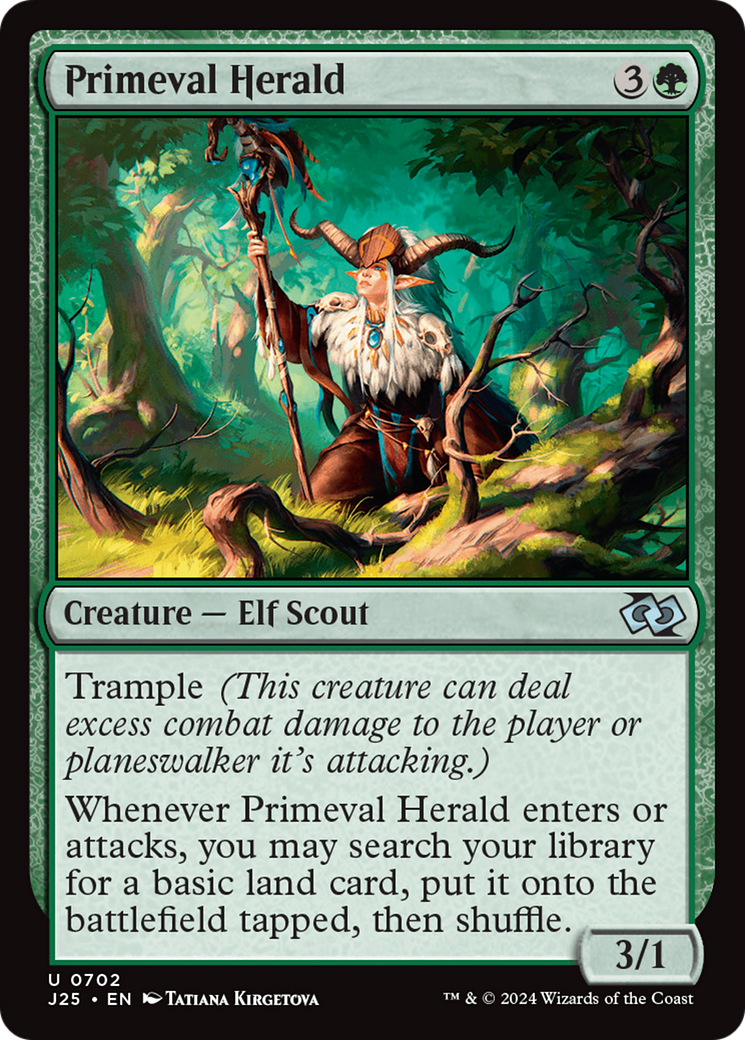 Primeval Herald [Foundations Jumpstart] | I Want That Stuff Brandon