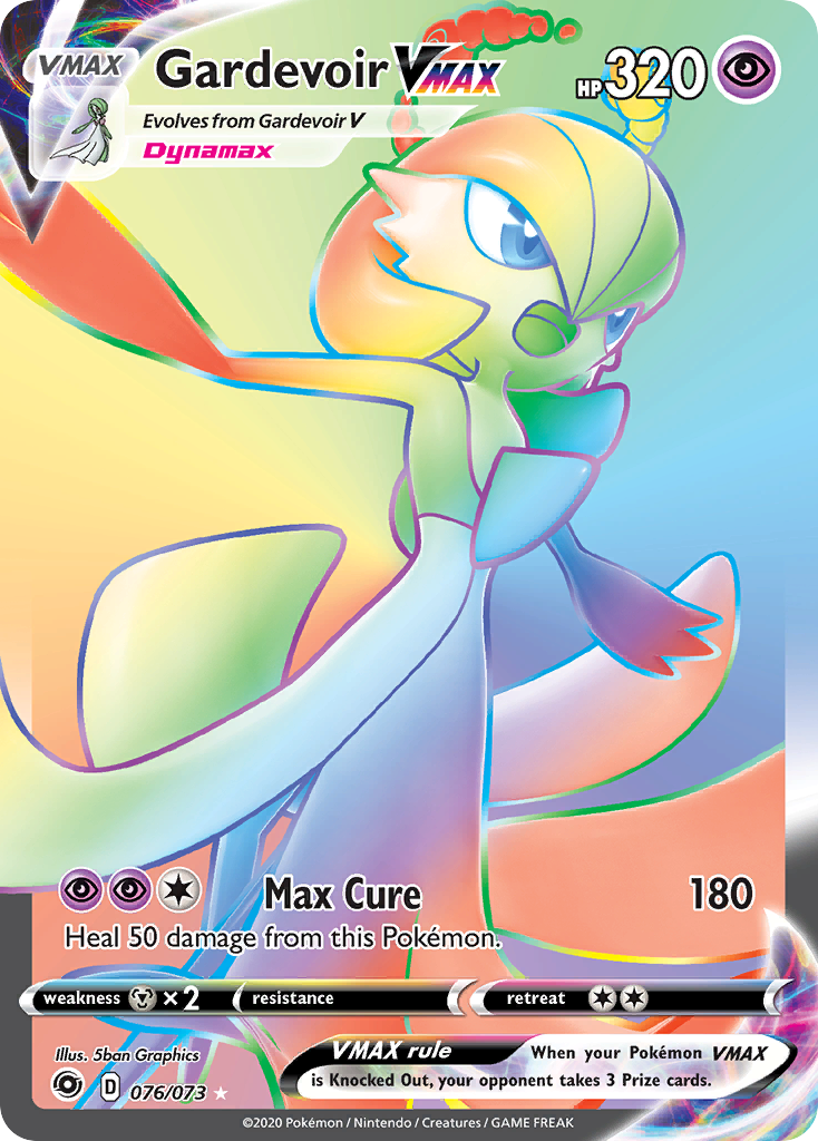 Gardevoir VMAX (076/073) [Sword & Shield: Champion's Path] | I Want That Stuff Brandon