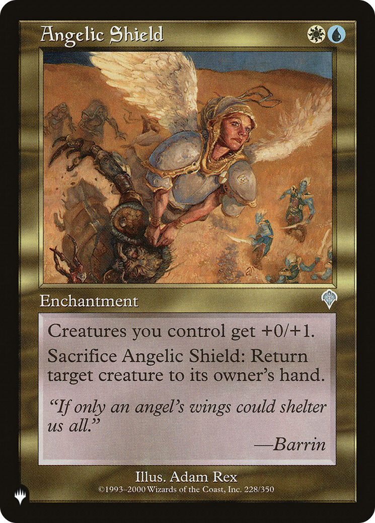 Angelic Shield [The List Reprints] | I Want That Stuff Brandon