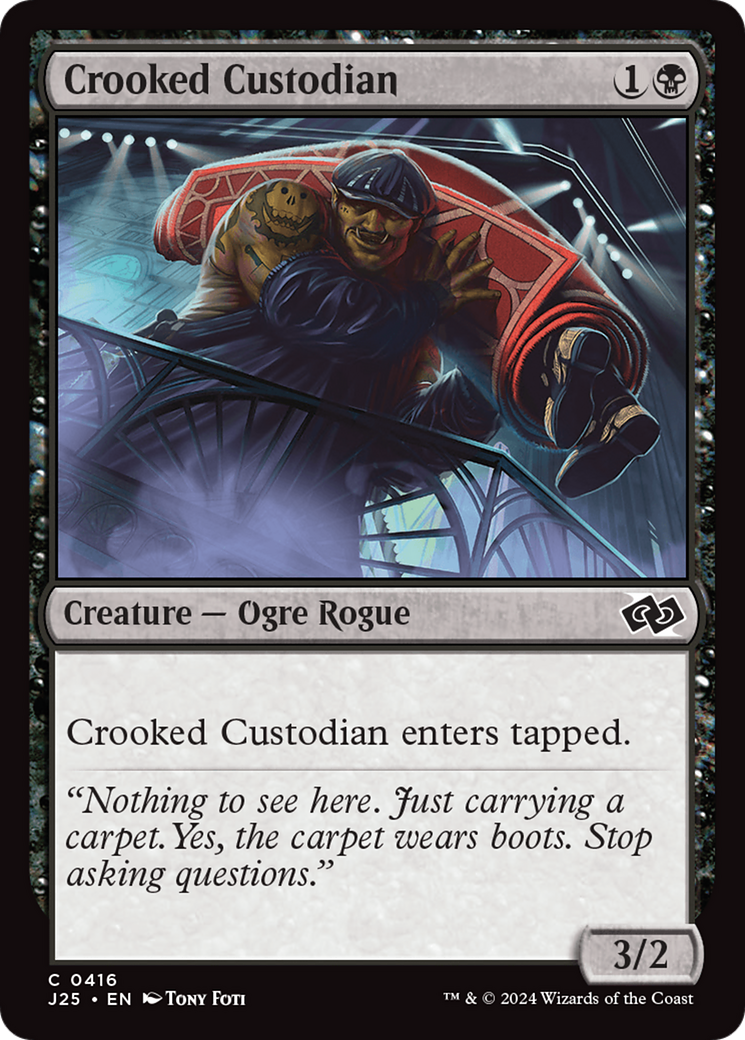 Crooked Custodian [Foundations Jumpstart] | I Want That Stuff Brandon