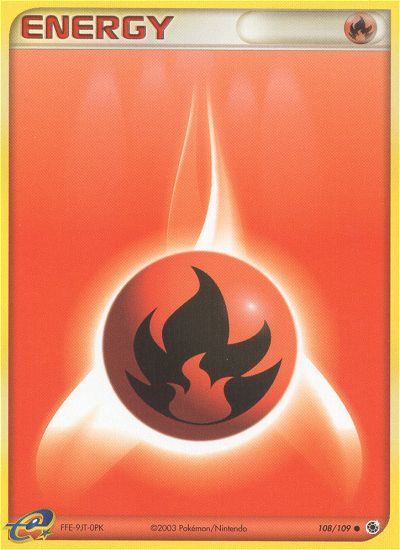 Fire Energy (108/109) [EX: Ruby & Sapphire] | I Want That Stuff Brandon