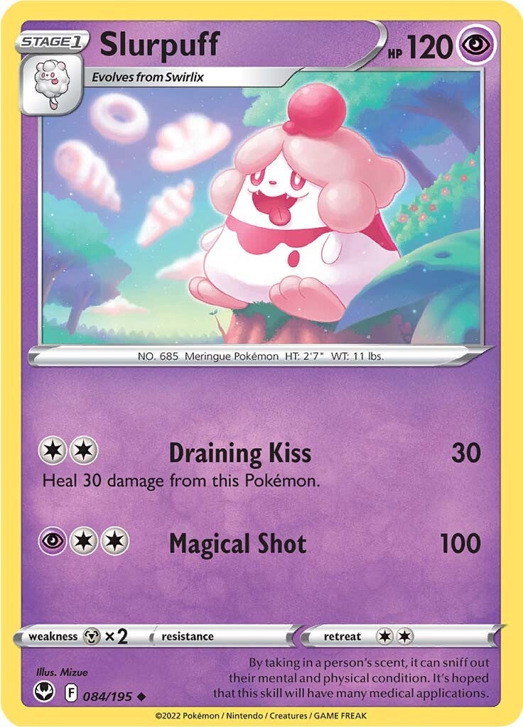 Slurpuff (084/195) [Sword & Shield: Silver Tempest] | I Want That Stuff Brandon