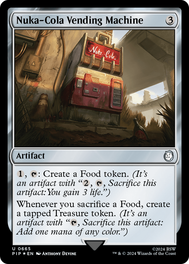 Nuka-Cola Vending Machine (Surge Foil) [Fallout] | I Want That Stuff Brandon