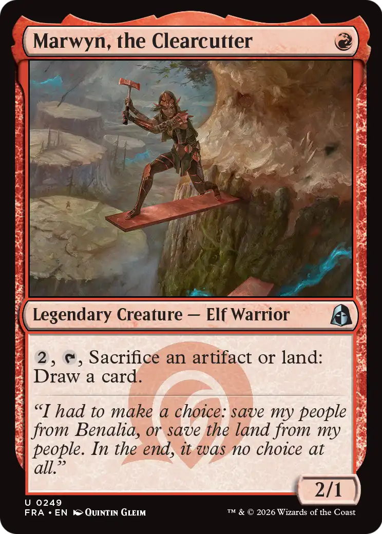 Marwyn, the Clearcutter [Reality Fracture] | I Want That Stuff Brandon