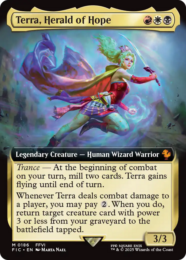 Terra, Herald of Hope (Extended Art) [FINAL FANTASY Commander] | I Want That Stuff Brandon