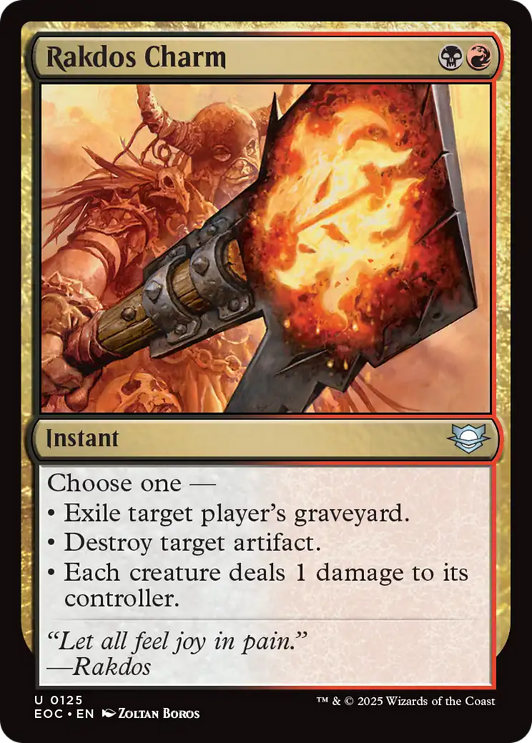 Rakdos Charm [Edge of Eternities Commander] | I Want That Stuff Brandon
